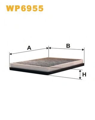 WIX FILTERS wp6955 -  Фильтр воздуха в салоне